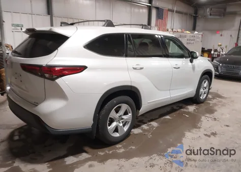 2022 Toyota Highlander L from USA, damaged, VIN 5TDCZRBH7NS582600